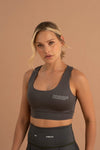 ZIPPER OLIVE BRA