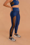 SEE NAVYMESH LEGGING